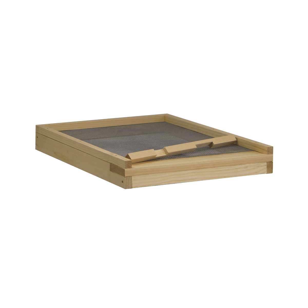 10 Frame Complete Beehive Kit – Unassembled (1 Deep & 1 Medium Box) Amish-Made with Frames & Wax-Coated Foundations