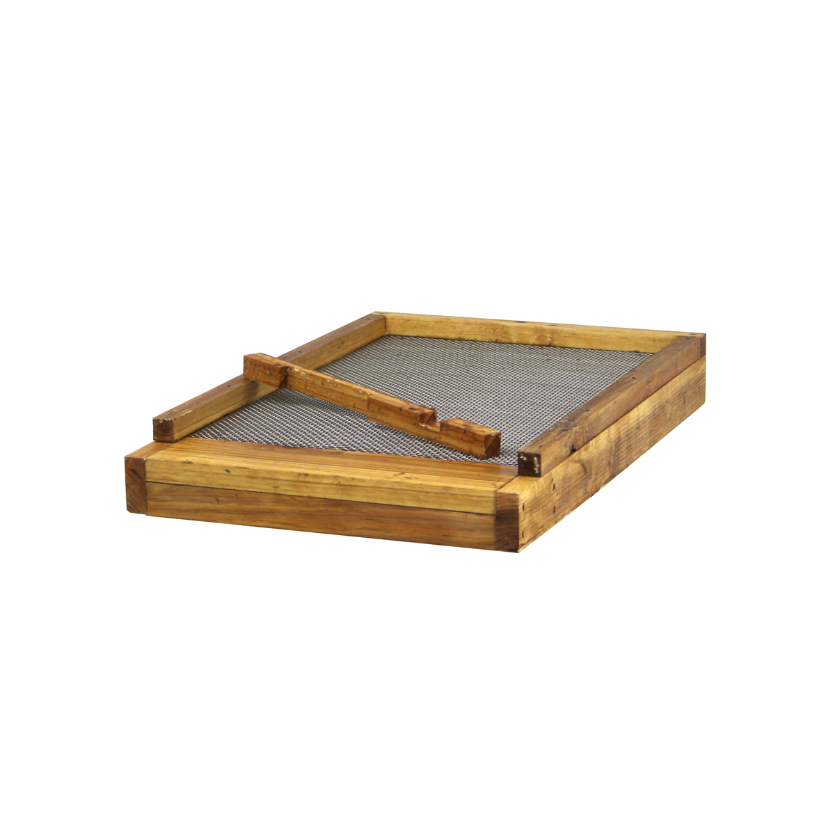 Hoover Hives 8-Frame Wax Coated Screened Bottom Board with Entrance Reducer