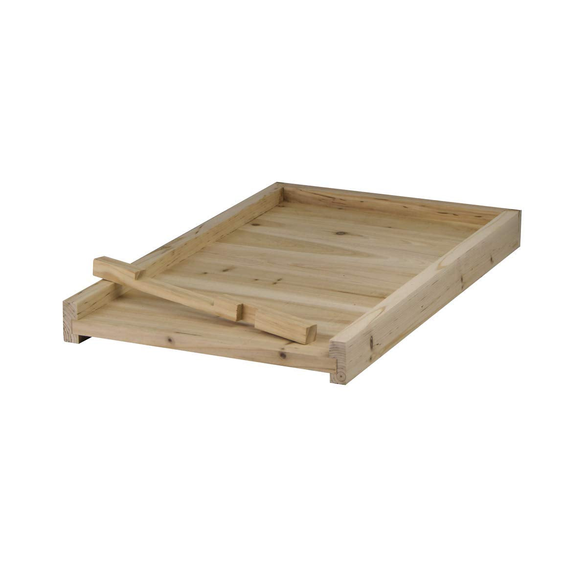 NuBee 8-Frame Beehive Kit – Unassembled (1 Deep + 1 Medium Box) with Frames & Wax-Coated Foundations | Lightweight Langstroth Hive
