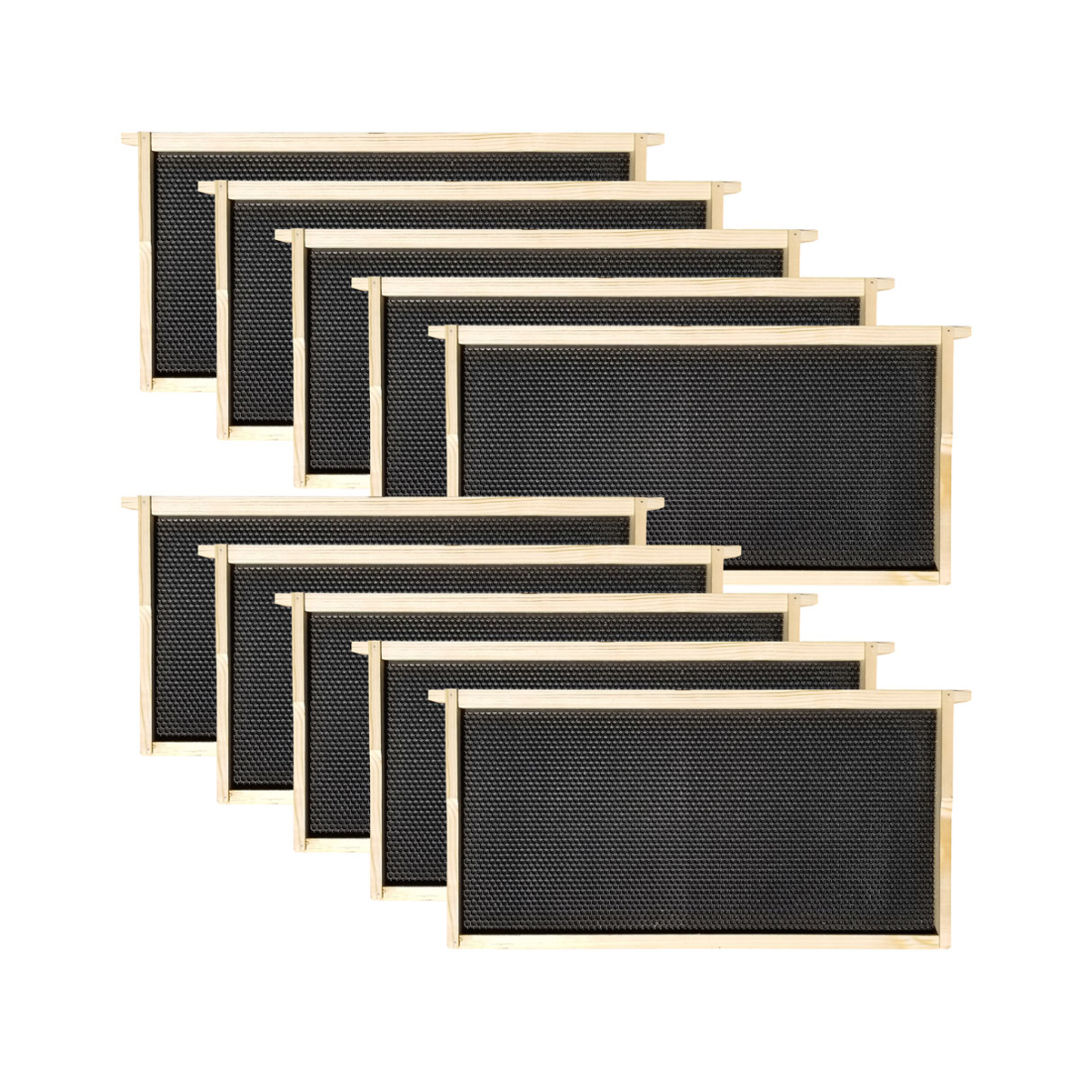 Langstroth Deep Brood Frames & Wax-Coated Foundations Kit – Multipack Options Available