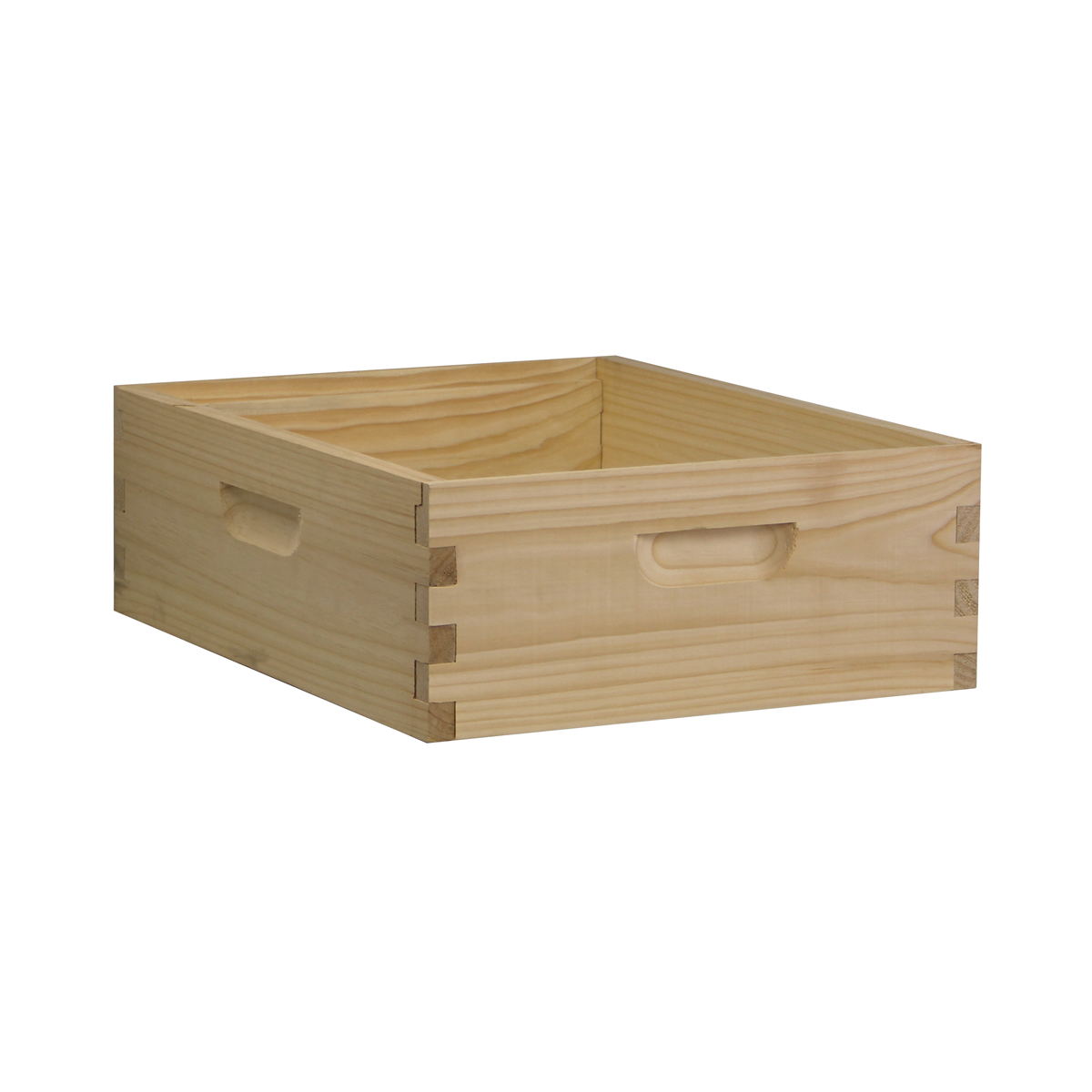 10 Frame Medium Honey Super – Amish-Made Eastern White Pine (No Frames)