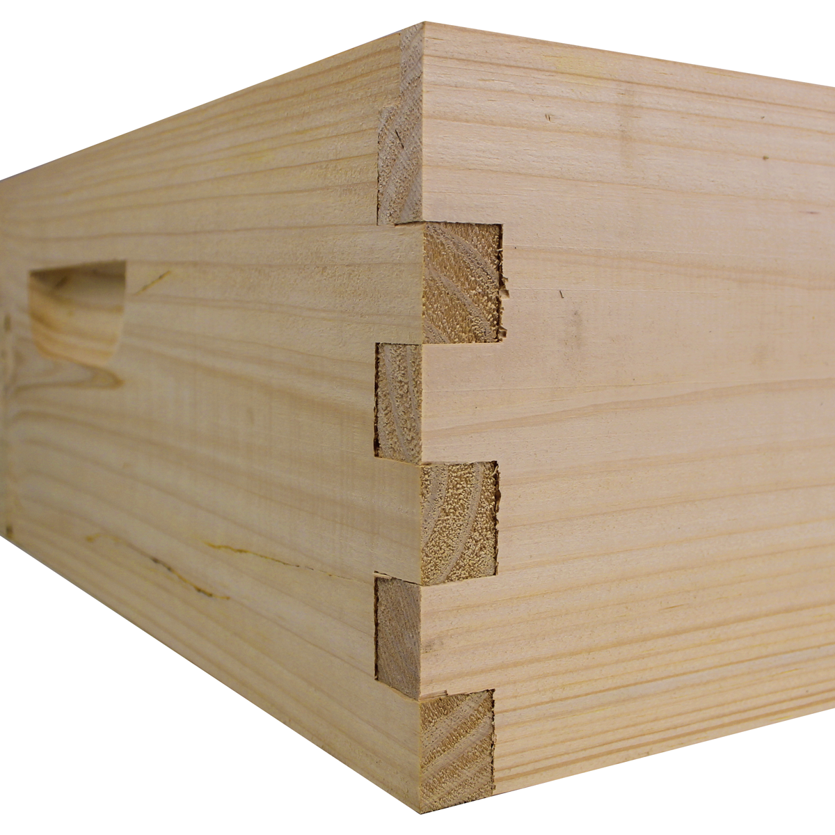 10 Frame Medium Honey Super – Amish-Made Eastern White Pine (No Frames)
