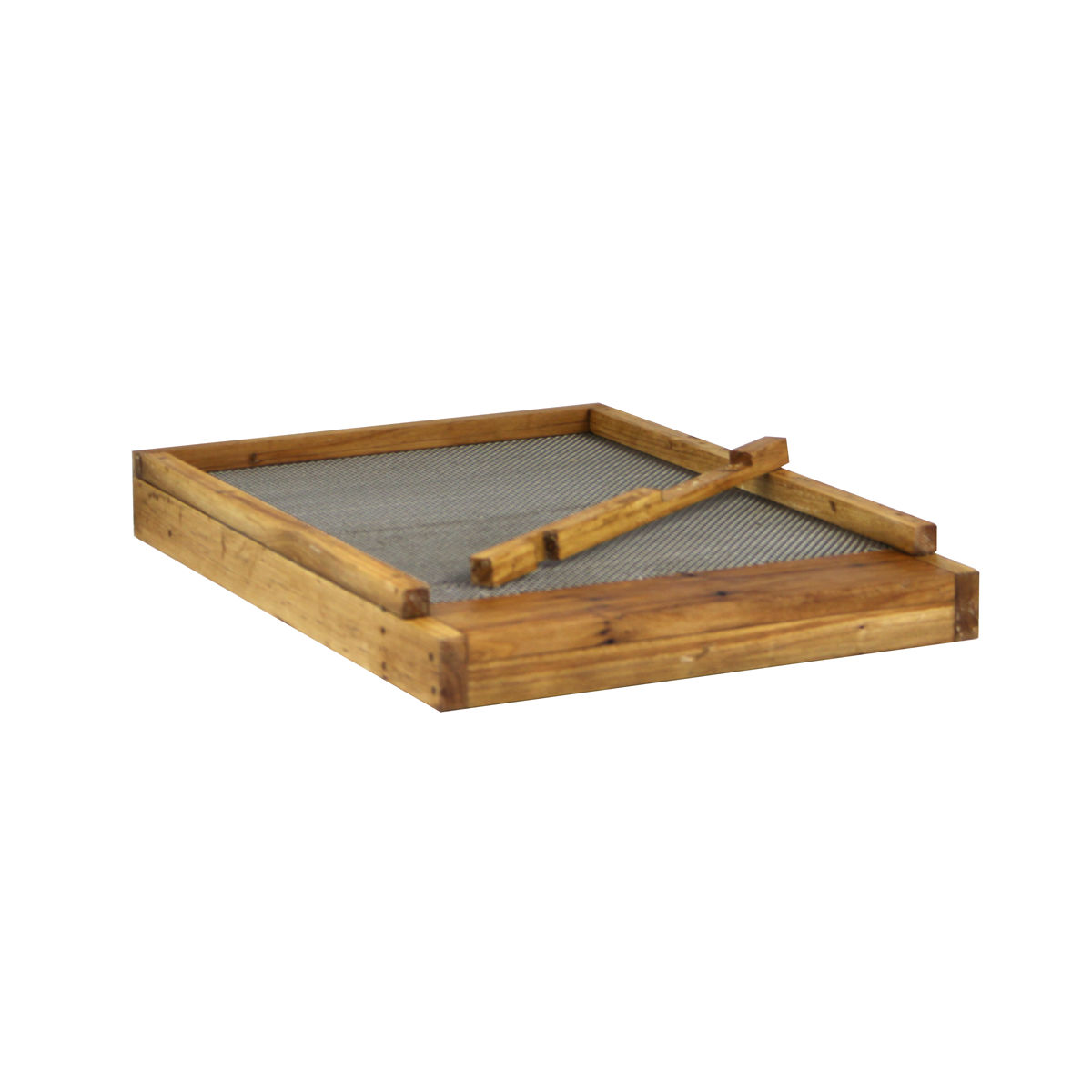 Hoover Hives 8-Frame Wax Coated Screened Bottom Board with Entrance Reducer
