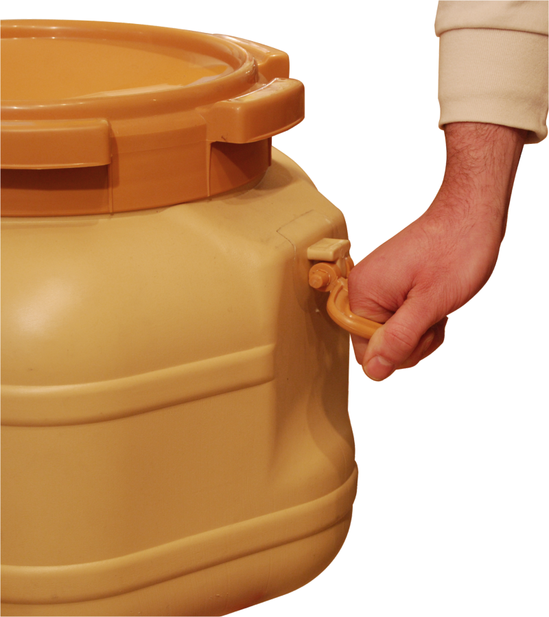 Honey Storage Tank with Honey Gate - 14 Gallons