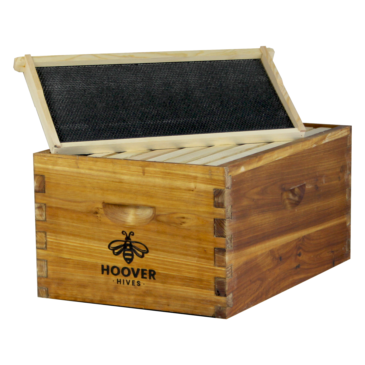 Wax-Coated 8 Frame Beehive - (1)Deep & (4)Mediums