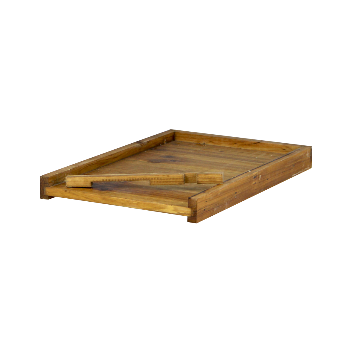 Hoover Hives Wax-Coated 8-Frame Langstroth Solid Bottom Board with Entrance Reducer