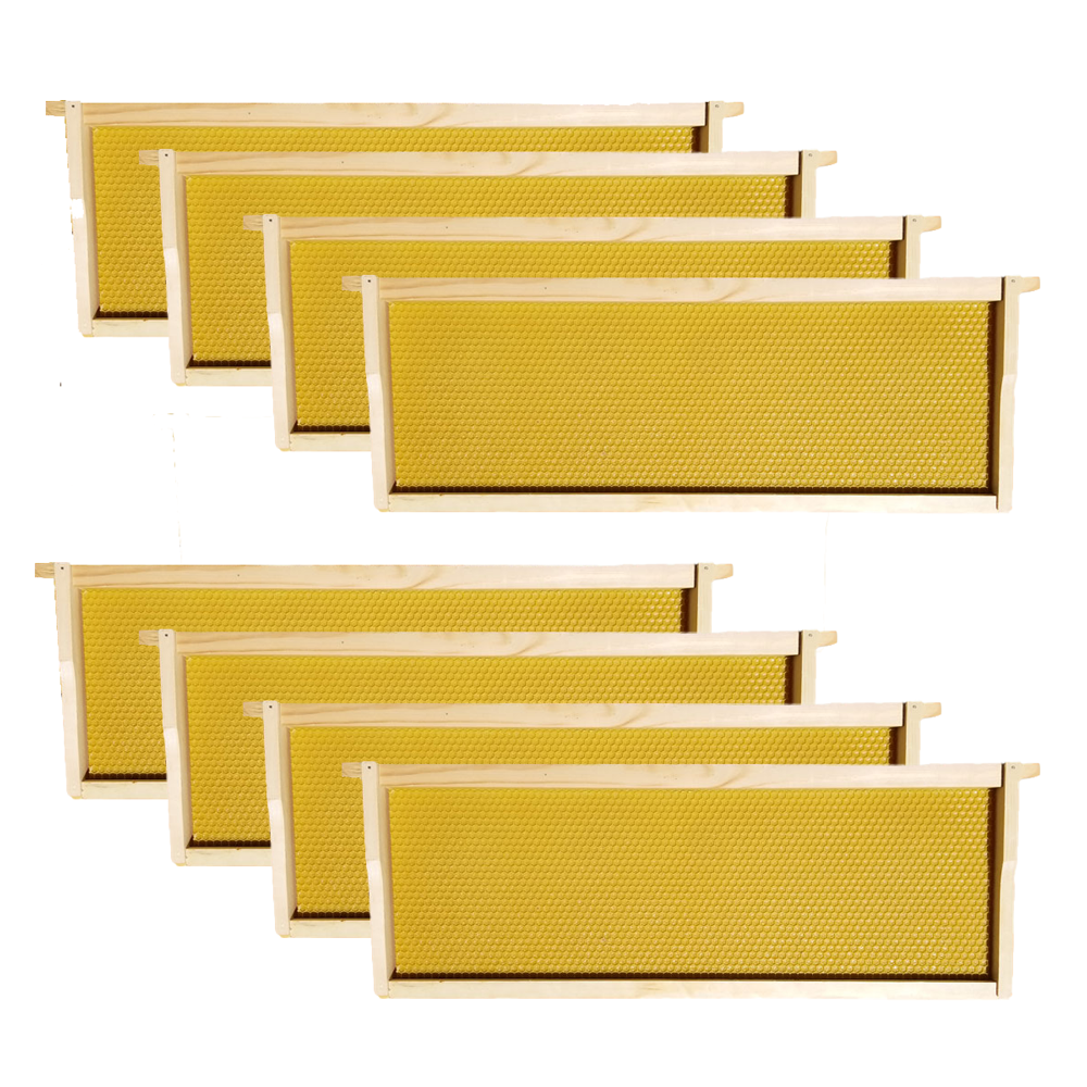 Nubee 8 Frame Beehive - (1)Deep & (4)Mediums