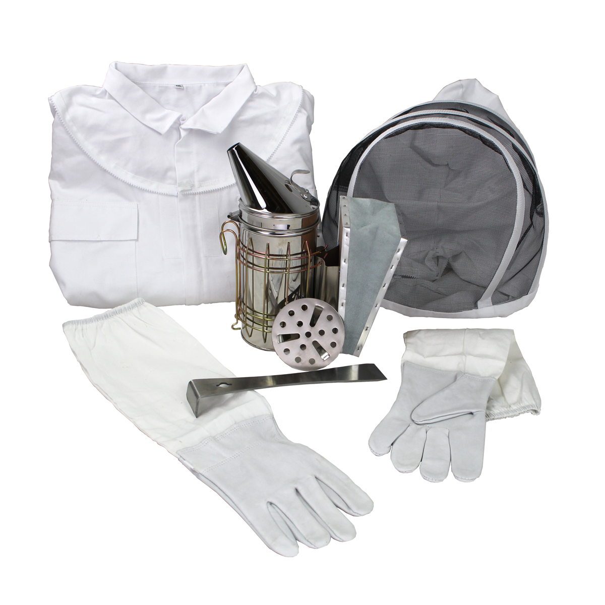 Wax-Coated 8 Frame Beehive - Starter Kit Starter Kit With 3 Frames