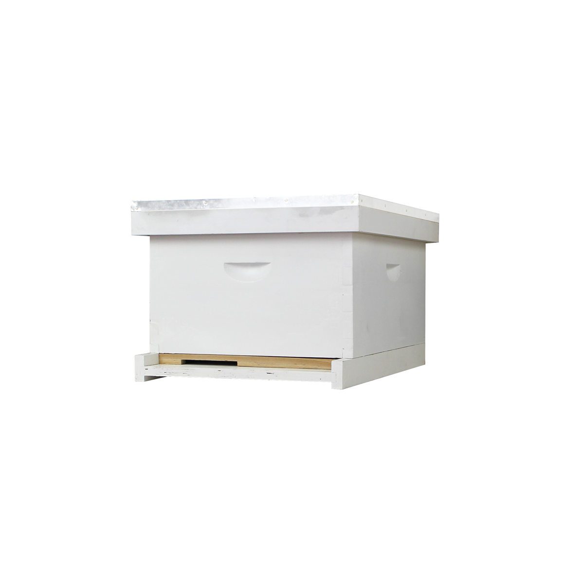 8 Frame Complete Beehive Kit – Unassembled (1 Deep Box) Amish-Made with Frames & Wax-Coated Foundations