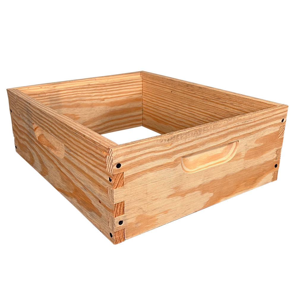10 Frame Medium Super Box Made in USA (Box Only, No Frames) Budget Yellow Pine